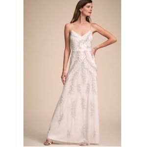NIP Anthropologie BHLDN Capella Dress 8
